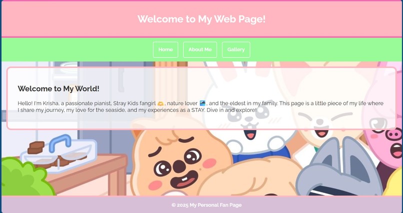 My-Web-Page – screenshot 1