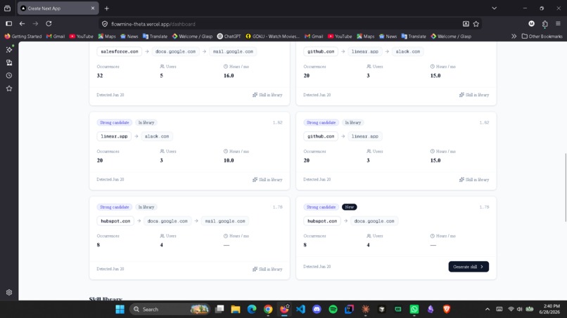 FlowMine – screenshot 4