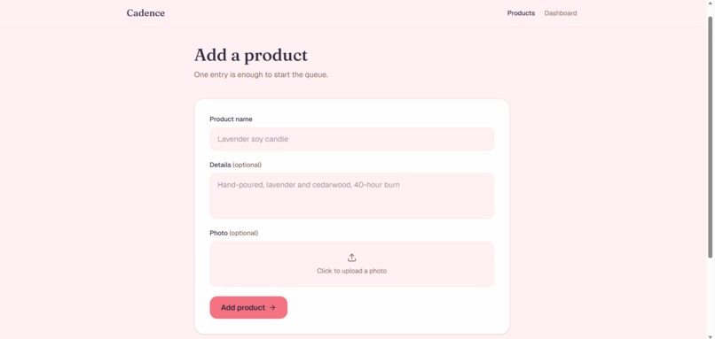 Cadence – screenshot 3
