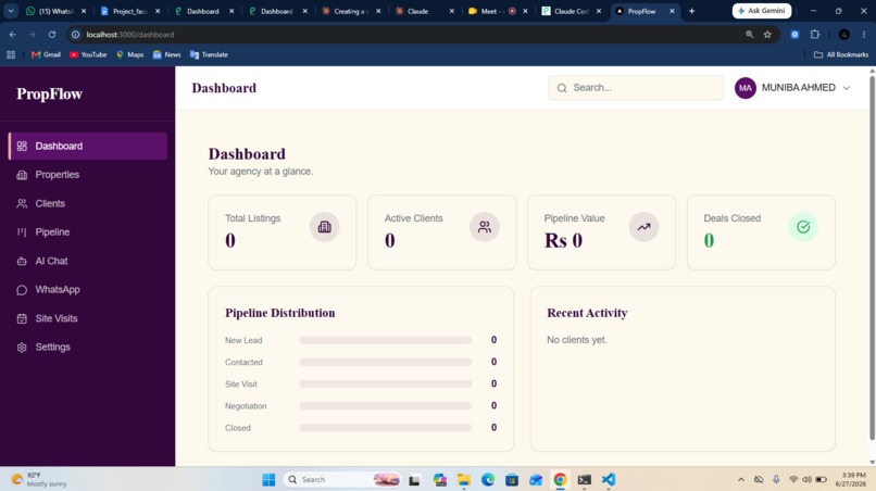 PropFlow AI – screenshot 1