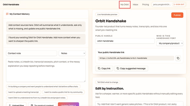Orbit Handshake – screenshot 6