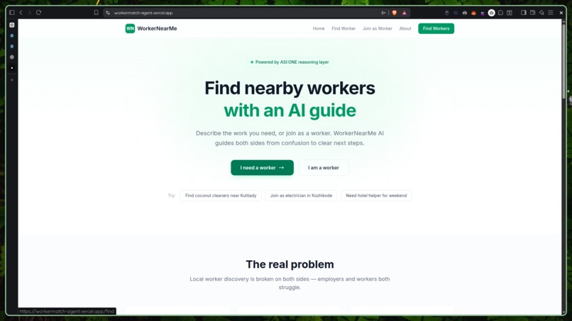 WorkerNearMe AI – screenshot 4