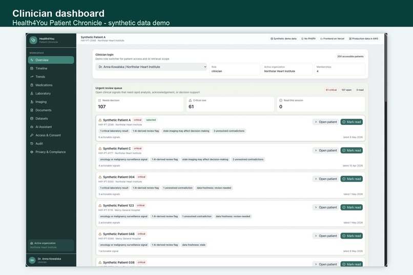 Health4You Patient Chronicle – screenshot 3
