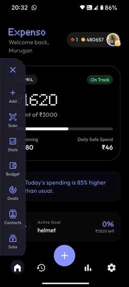 Expenso – screenshot 2