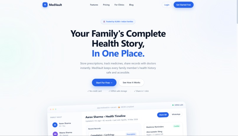 MedVault – screenshot 3
