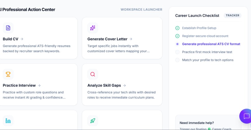 CareerLaunch AI – screenshot 1