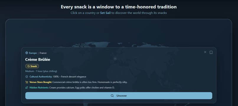 SnackGlobe – screenshot 1