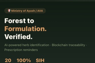 AyurTrace: Blockchain-Based Geo-Tagged Traceability System 