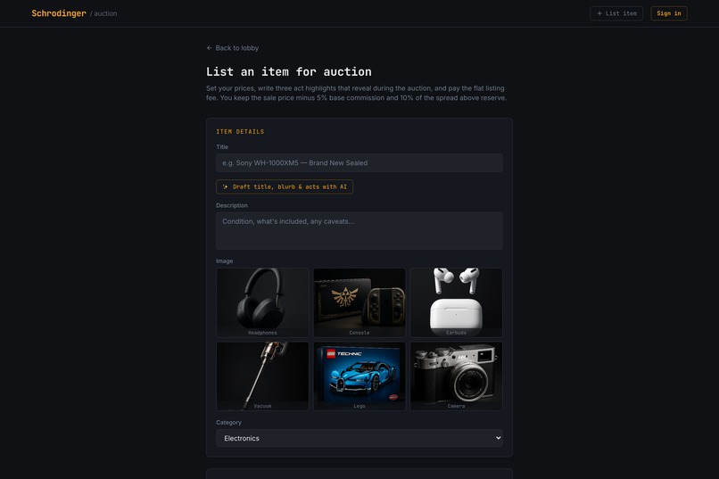 Schrödinger's Auction – screenshot 4