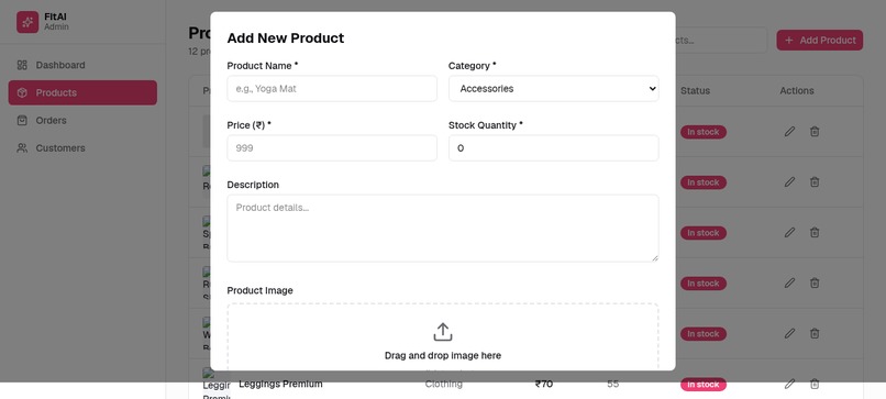 FitAI's  – screenshot 1