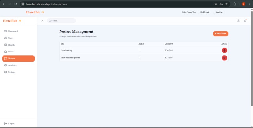Hostelhub – screenshot 2