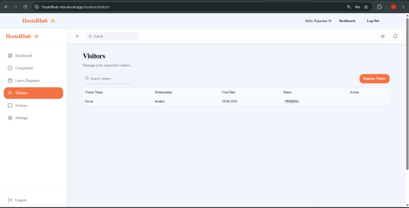 Hostelhub – screenshot 3
