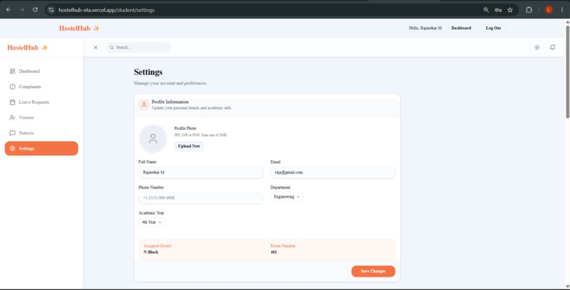 Hostelhub – screenshot 7