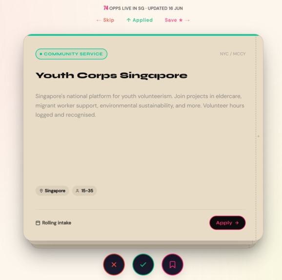 youthscout  – screenshot 2
