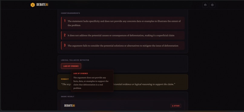 Debate AI – screenshot 4