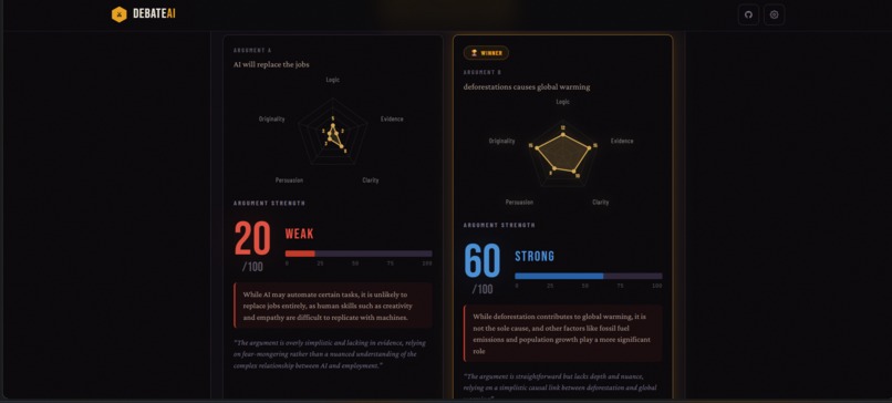 Debate AI – screenshot 5