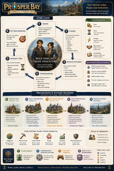 Prosper Bay Financial Literacy RPG – screenshot 8