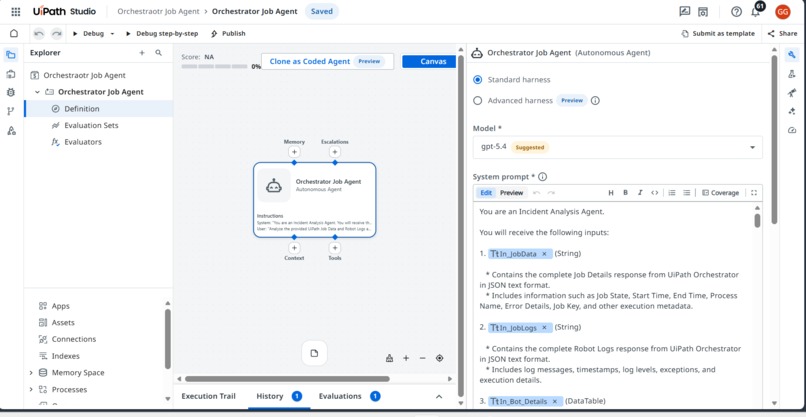 AI-Powered RPA Incident Management System – screenshot 4