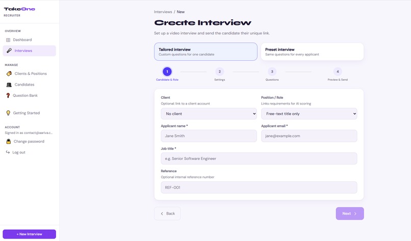 TakeOne  – screenshot 1