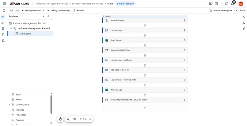 AI-Powered RPA Incident Management System – screenshot 6