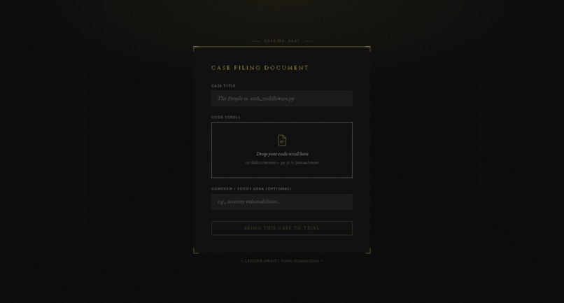 CodeTribunal – screenshot 5