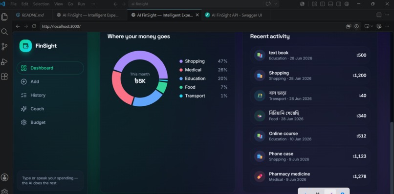 AI FinSight  – screenshot 2