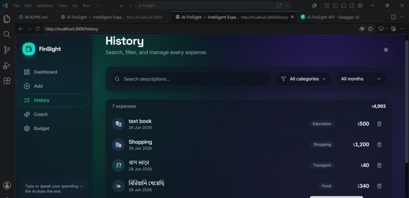 AI FinSight  – screenshot 4