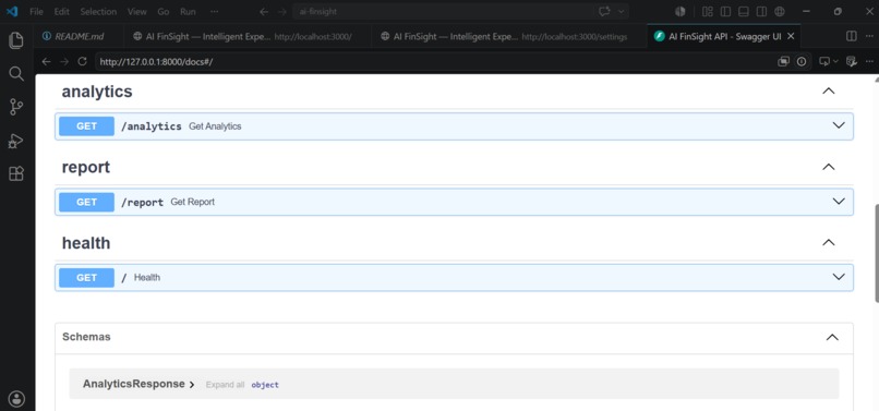 AI FinSight  – screenshot 9