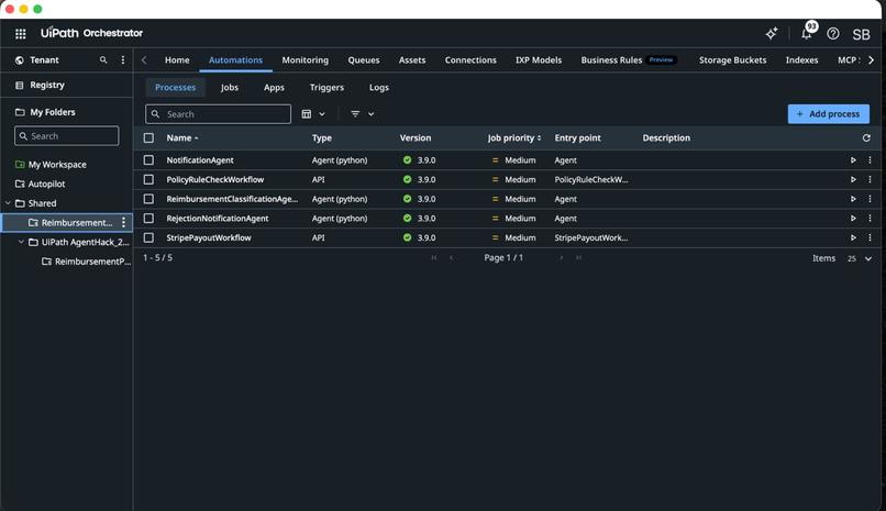 ClaimAgent: AI-Orchestrated Reimbursements – screenshot 2