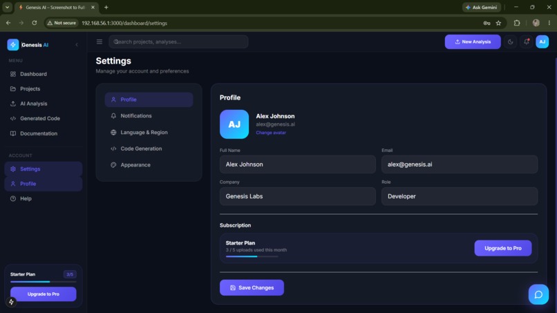 Genesis AI – screenshot 5