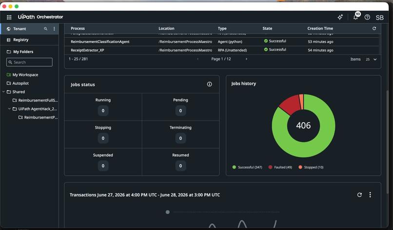 ClaimAgent: AI-Orchestrated Reimbursements – screenshot 3