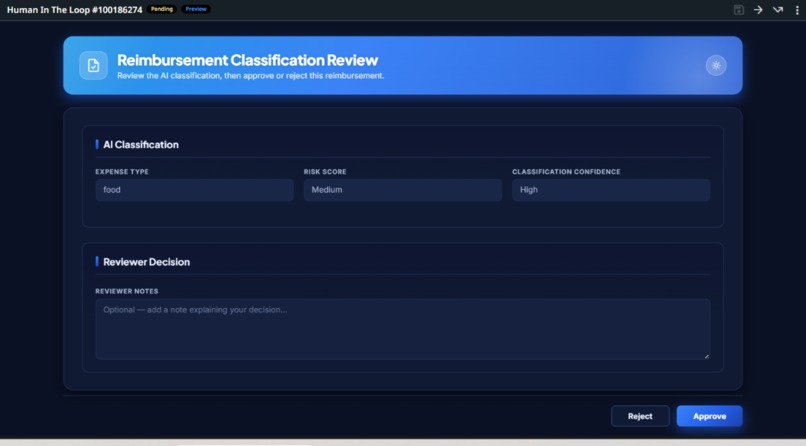 ClaimAgent: AI-Orchestrated Reimbursements – screenshot 8
