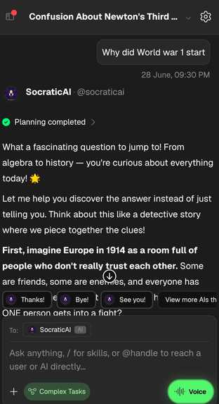 SocraticAI — Learn by Discovery – screenshot 4