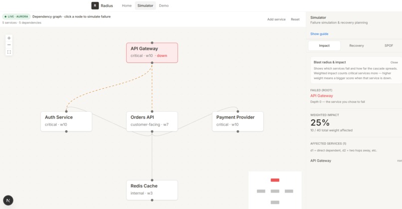 Radius – screenshot 3