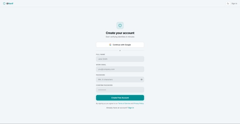 IDVerif – screenshot 4