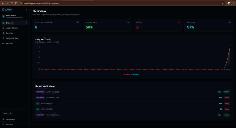 IDVerif – screenshot 5