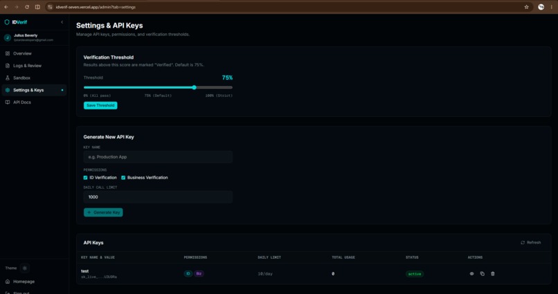 IDVerif – screenshot 9