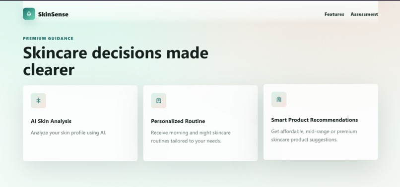 SkinSense – screenshot 2