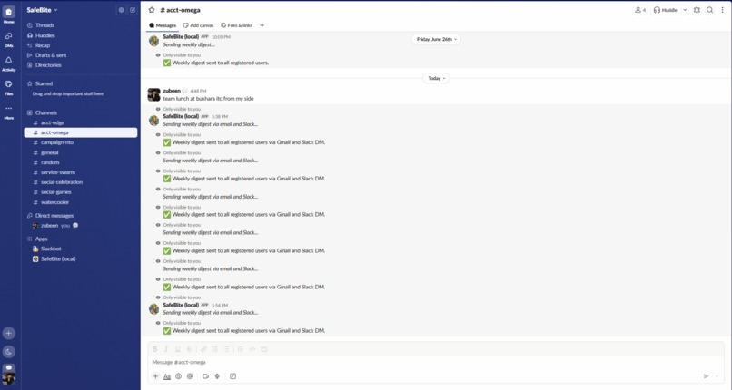 SafeBite – screenshot 3