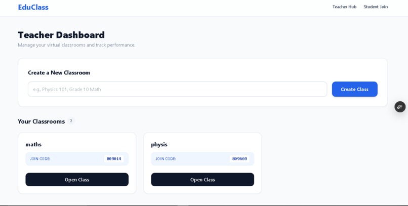 EduClass AI – Smart School Management System – screenshot 2