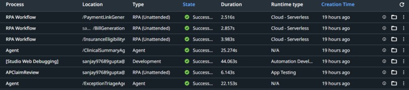Automated Patient Discharge & Billing – screenshot 2