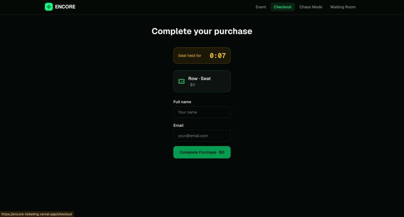 ENCORE – screenshot 9