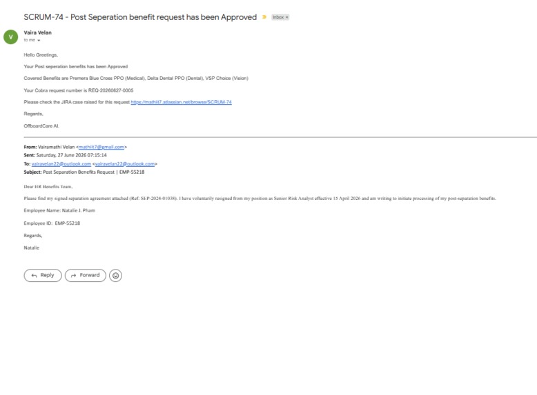 AI-Powered OffboardCare – screenshot 3