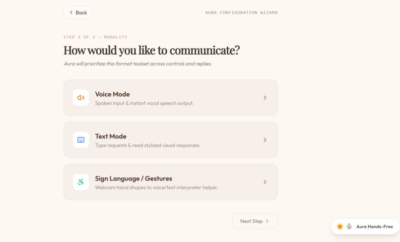 AURA – screenshot 3
