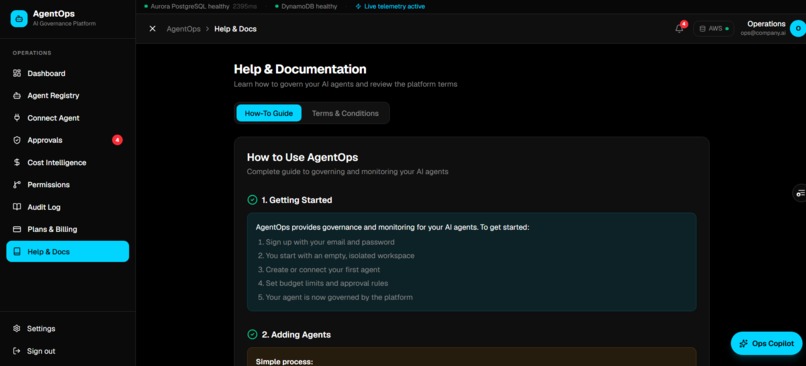 AgentOps – screenshot 5