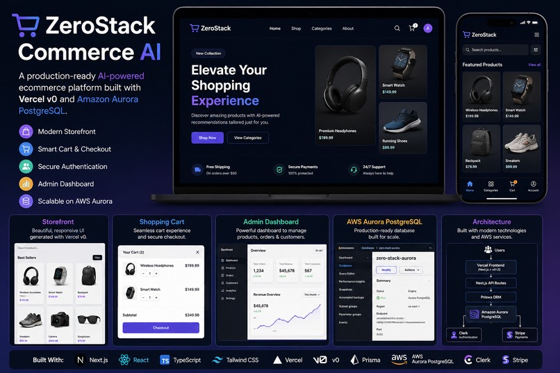 ZeroStack Commerce AI – screenshot 1