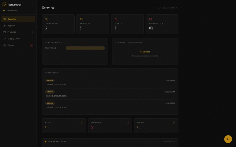 GenuProof – screenshot 8