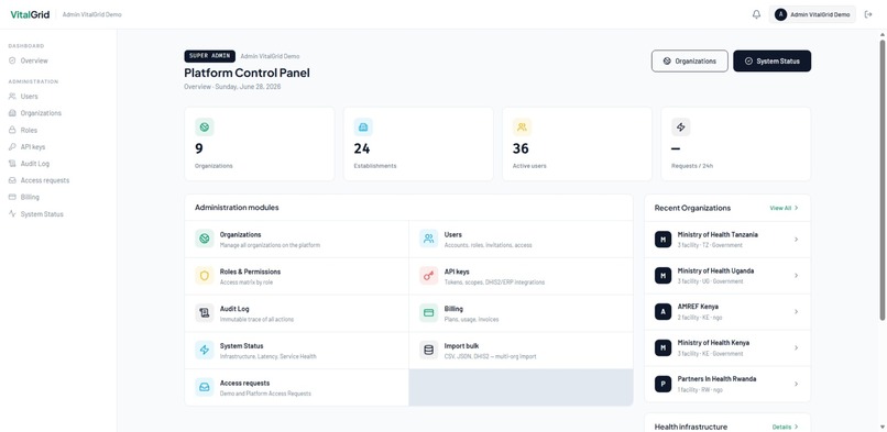 VitalGrid – screenshot 3