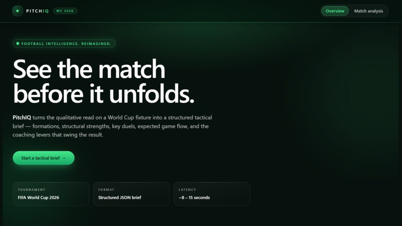 PitchIQ – screenshot 1