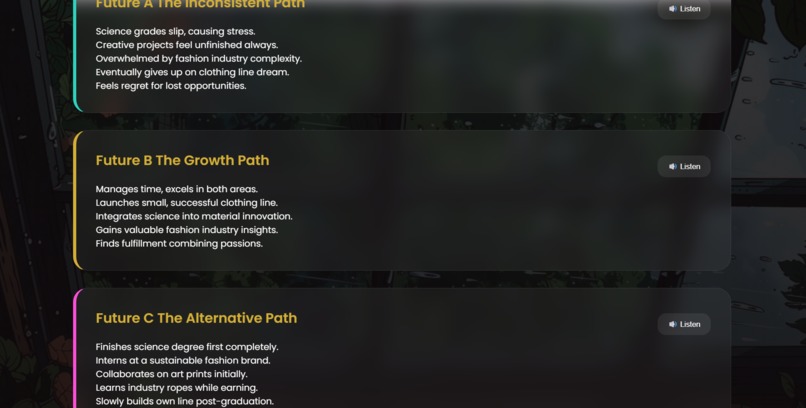 Vantage – Decision Intelligence for Life Paths – screenshot 7